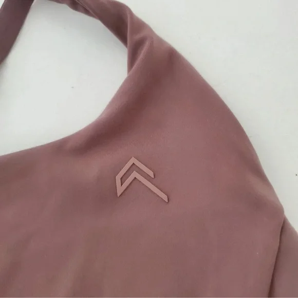 Oner Timeless Square Neck Mid Tank Top Cool Brown Medium Euc Built In Bra Square - Picture 5 of 8